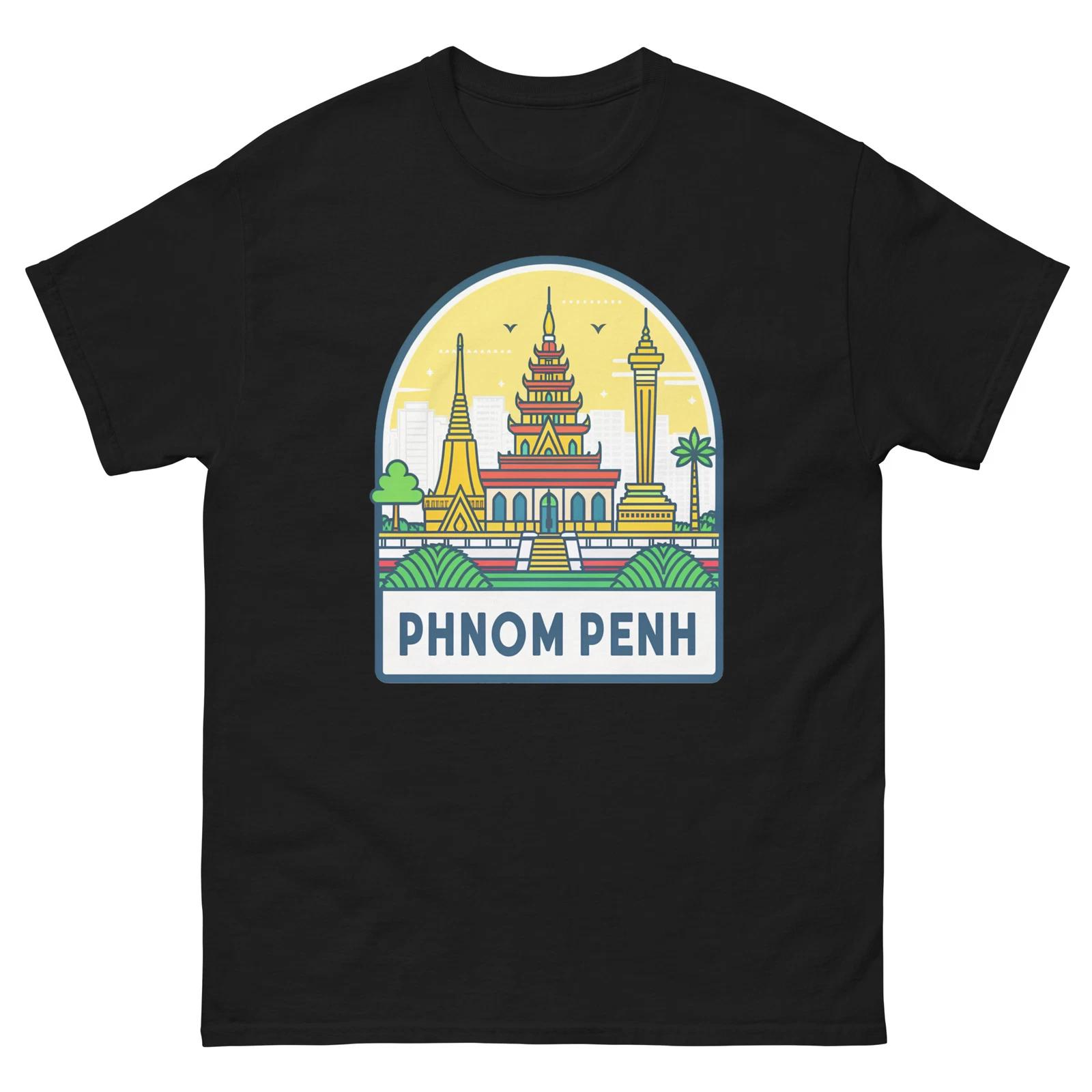 Phnom Penh World Travel Urban Area City T-Shirt S