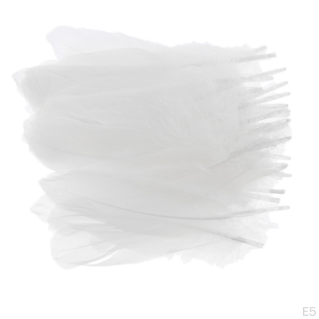 Federn 0,6 Zoll Bastelbedarf für Hochzeitsfeier Dekoration Packung mit 50 Stück