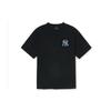 New MLB MONOGRAM Collection New York Yankees T Shirt SS25 Black Kids' 7ATSMV453-50BKS