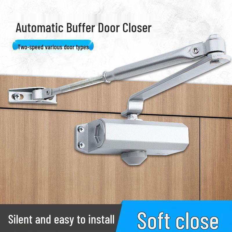 Hydraulic Automatic Fire Door Closer with Spring Buffer