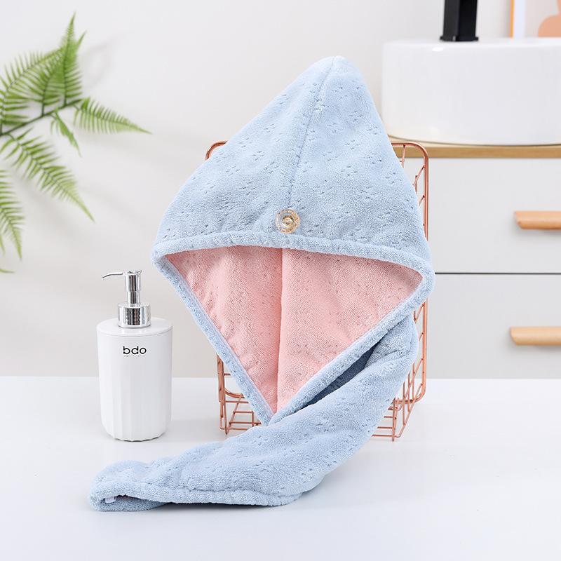 Dry Hair Cap, Super Water Absorption, Quick Drying, Enlarged and Lengthened Hair Wiping, One-piece Long Hair Bath Towel, Women's Bag Head Towel