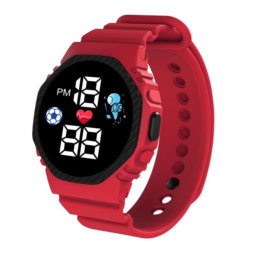 Multi-color Smart Watch For Kids Boy Girl Fashion Sports Bracelet LED Digital Wrist Watches Children's Smartwatch Waterproof
