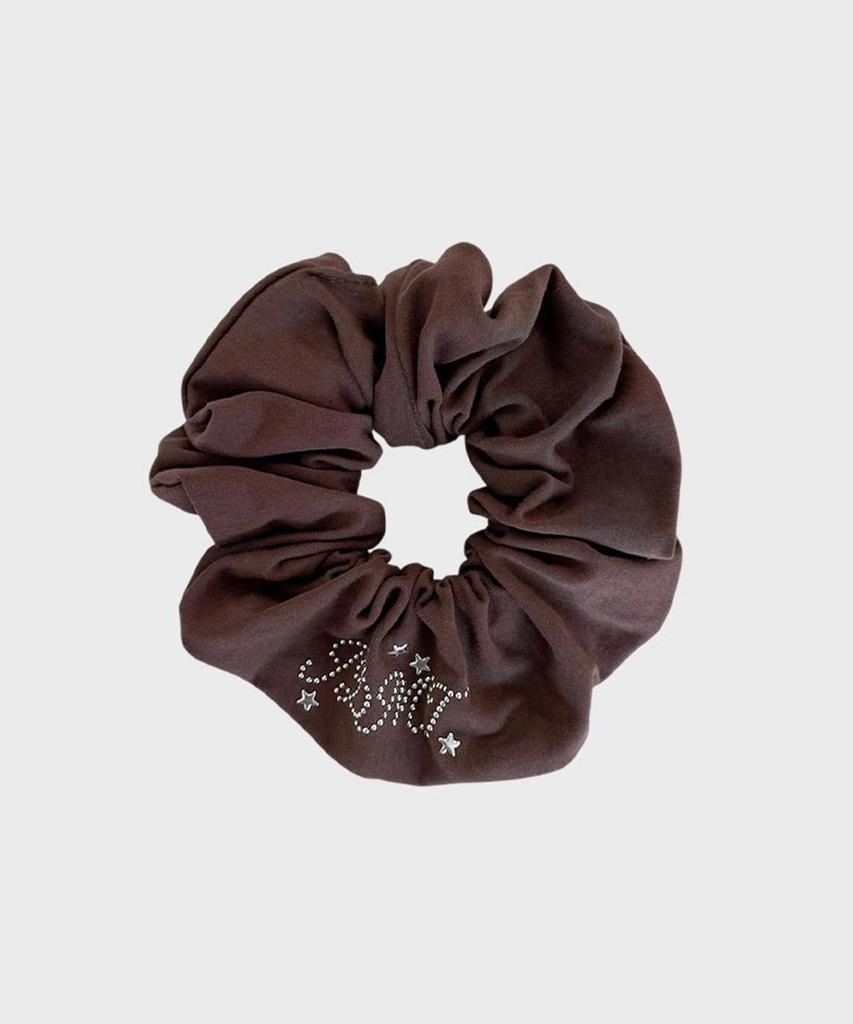 It Doesn'T Matter Idmt Pop Scrunchie (Brown)