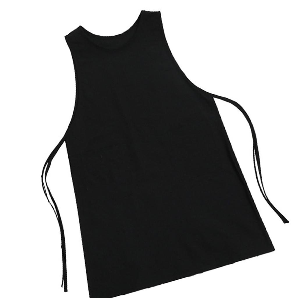 Extra Long Water Resistant Apron For Cooking Baking And Crafts Adjustable Straps Lightweight Polyester Fabric Full Coverage Protection