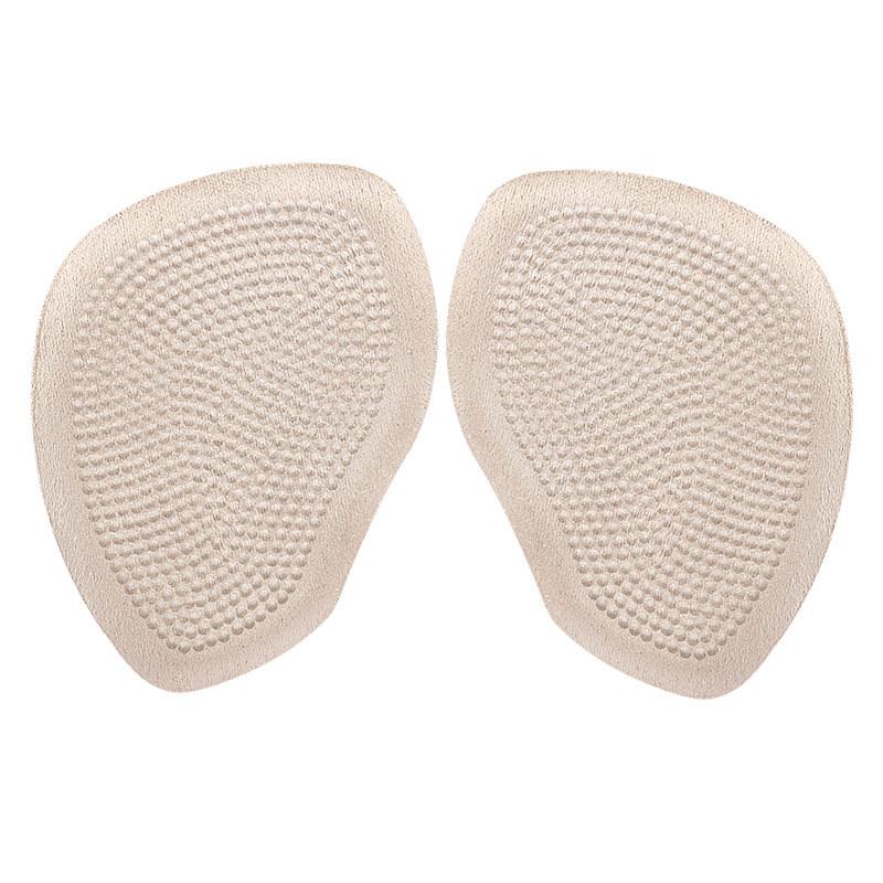 Transparent Gel Forefoot Pad: High Heel Pain Relief, Anti-slip Comfort, Shock Absorption, Soft Granule Massage.