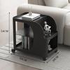 Minimalist Modern Mobile Sofa Side Table