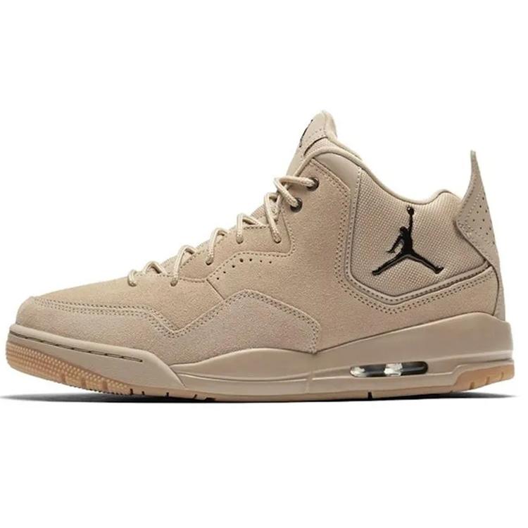 Jordan Courtside 23 Slip Resistant Abrasion Resistant Mid Top Vintage Basketball Shoes Men's Brown AT0057-200(Team62-)
