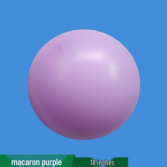 18" Thickened Round Macaron Balloons - 50 Pack for Birthday, Wedding & Party Decor