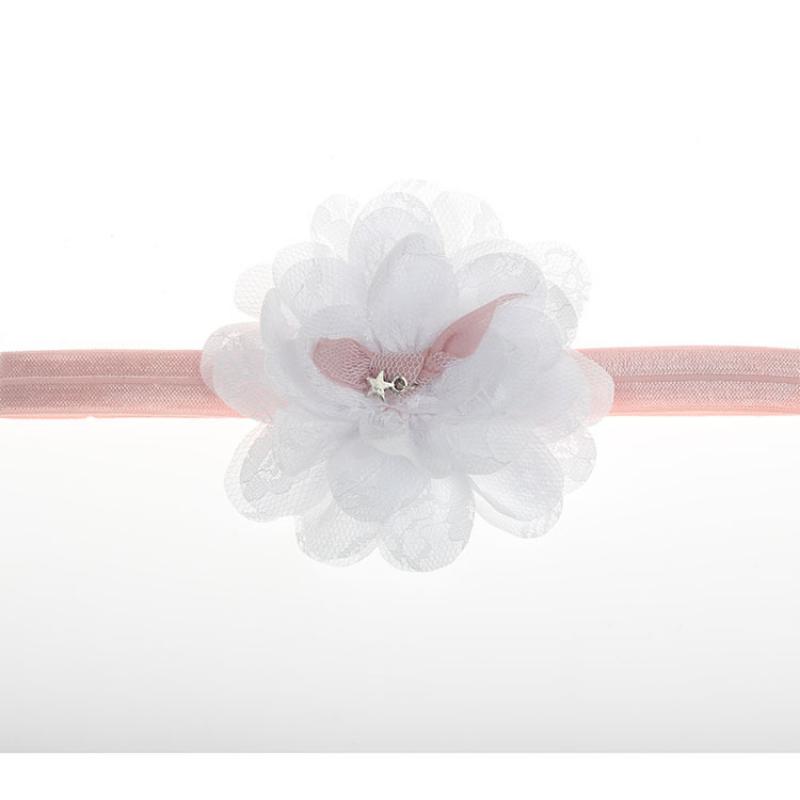 New children's hair band hair accessories newborn hair band lace flower baby headwear