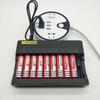 10-Slot Smart Charger 4.2V 6A for 18650 & 16340 Lithium Batteries
