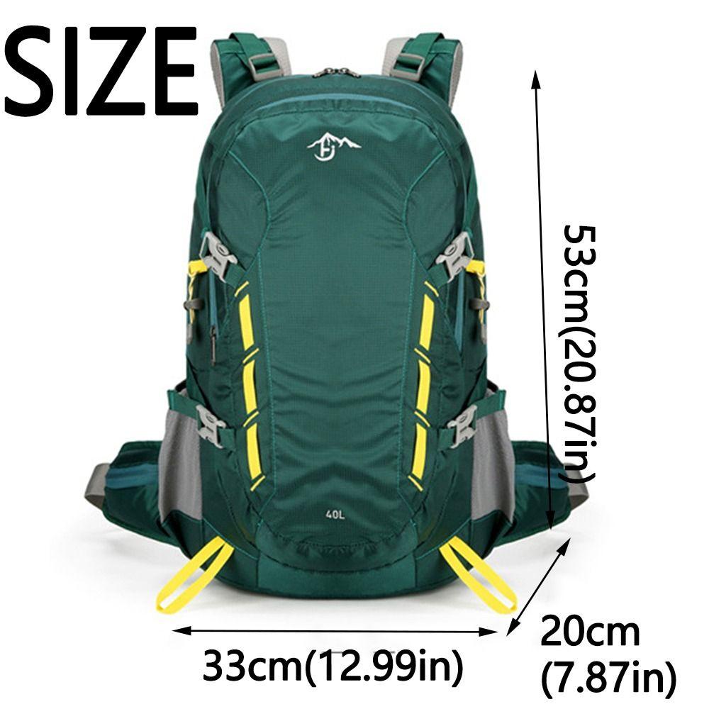 40L Mountaineering Backpack Multi-Color Travel Backpack Breathable Hiking Backpacks  Climbing