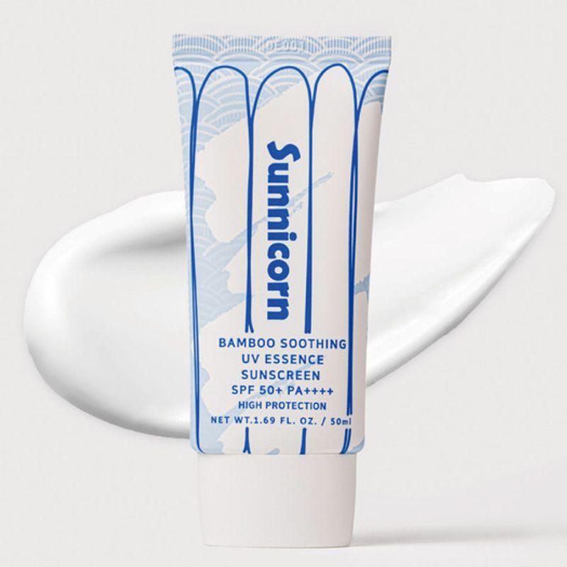 Солнечный конус Бамбуковая успокаивающая УФ-солнцезащитная эссенция 50 мл