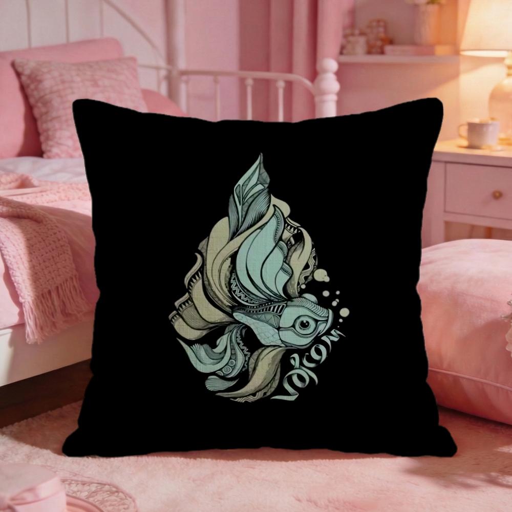 Skate VVolcoms classic Cushion Cover Premium Comfort Reversible Pillow Cove Two in One Design for Any Room Car Interior