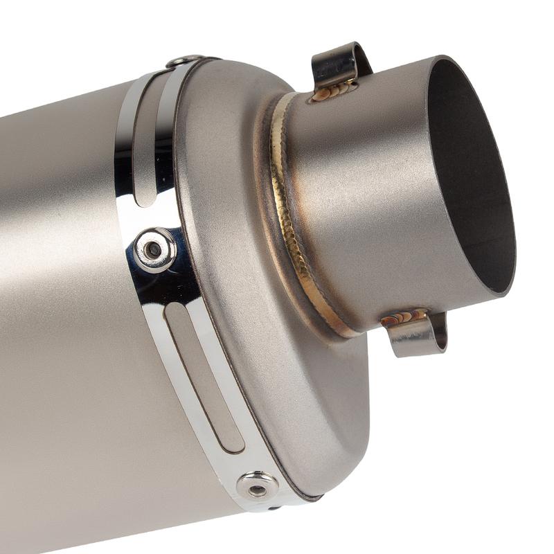 Universel 51mm Motorcykel Udstødning Lyddæmper Escape Moto med DB Killer Til PCX125 FZ1N Z900 CBR500R R6 R25 R3 R1 250SR 400NK