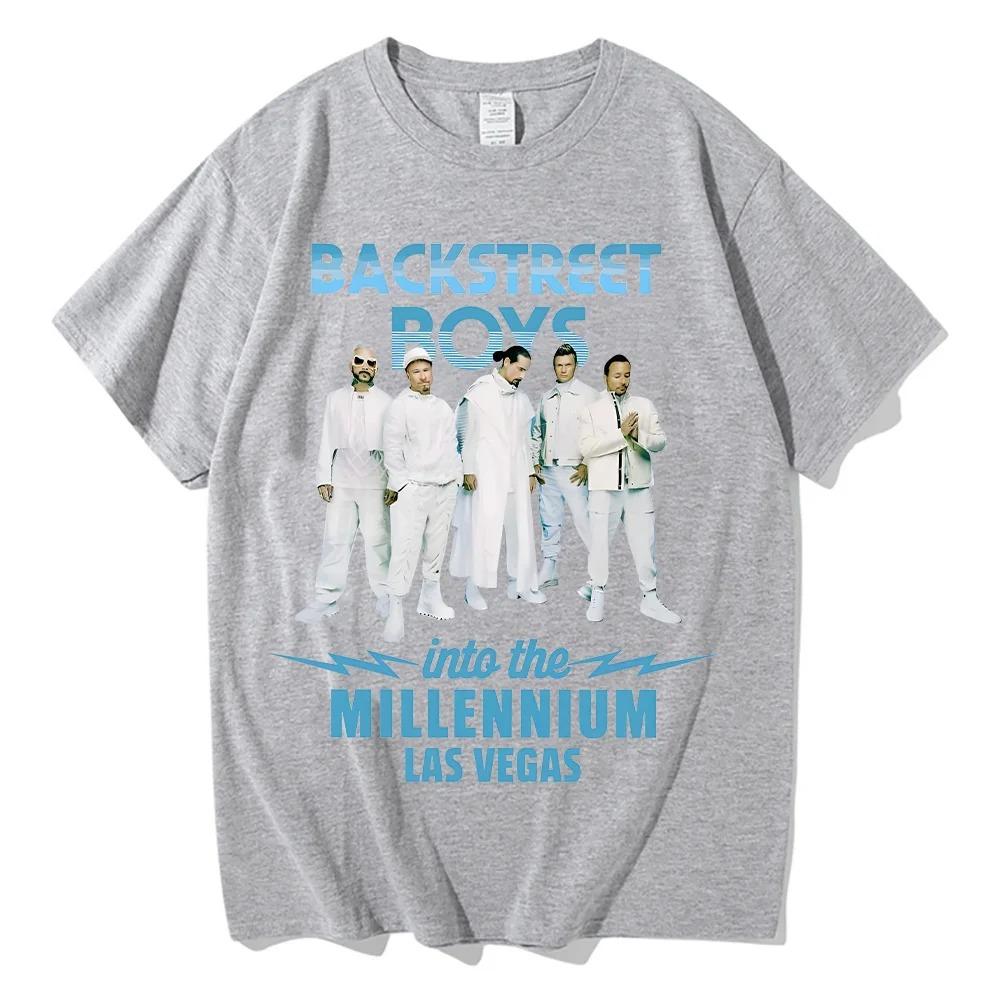Backstreet Boys T-Shirts Y2K Fun Casual Cotton Clothing Gift Clothing Into The MILLENNIUM Vintage Tops Women Men Streetwear Tees