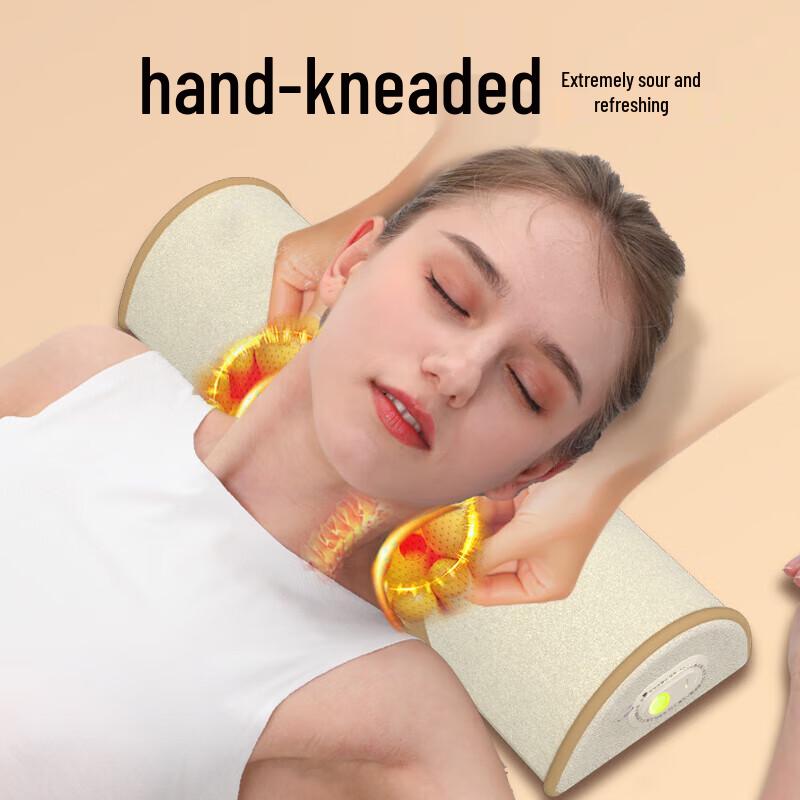 Hezheng Cervical Neck Massage Pillow with Hot Compress