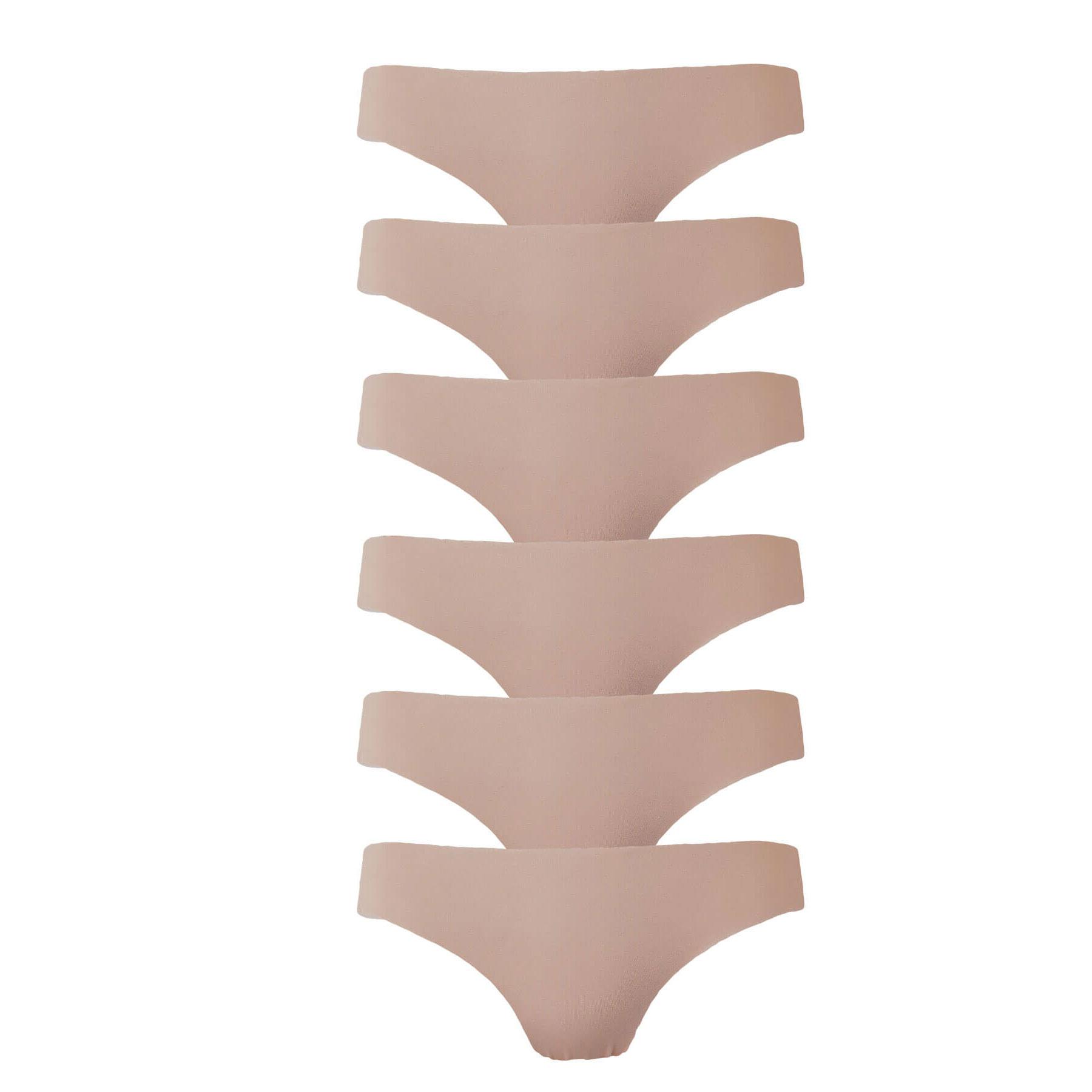 

Женские трусики Dorya из 6 предметов с лазерной резкой Женские трусики без следов