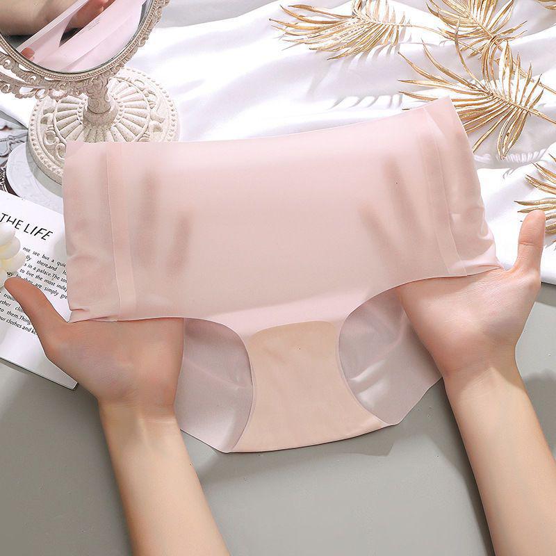 

Ультратонкое хлопковое шелковое бесшовное дышащее женское сексуальное нижнее белье-треугольники XL (120-140 lbs)