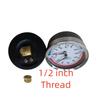 Temperature Pressure Gauge for Boilers with Multiple Mounting Methods and Thread Sizes Designed for Floor Heating