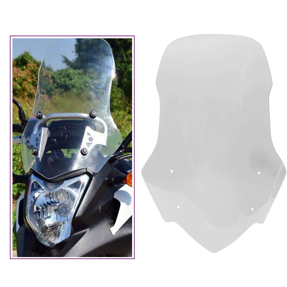 

YUANYE Motorcycle Windshield for CB500X 2016-2019 (Transparent)