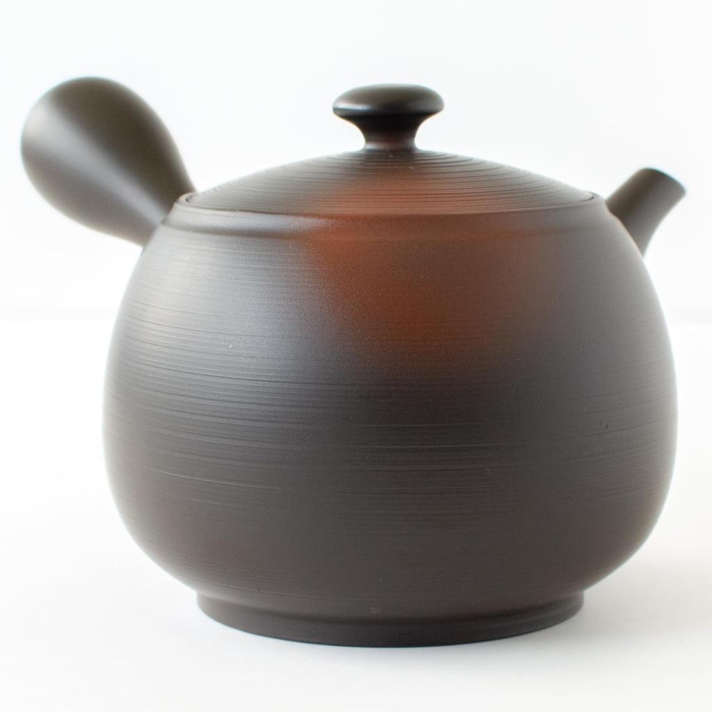 Tokoname Takeharu Large Capacity Suitable for Large Blurred 520ml Serves Made in 270612 ware, Kiln, Teapot, "Pours Plenty," Coffee, Size, Black,