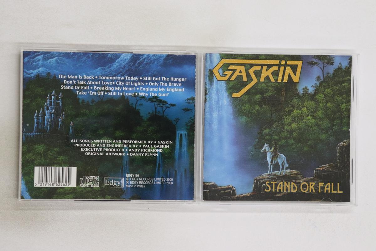 

CD GASKIN - Stand Or Fall EDGY110 EDGY 2000 UK Metal Used