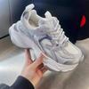 A New Breathable Casual Sports Shoe for Women Featuring Thick-soled Height-increasing Dad Shoes