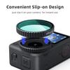 Quick Release Camera Filters Set for DJI Osmo Action 6 Action Camera Accessories