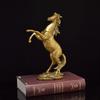 Desktop Horse Sculpture Ornament Resin Standing Horse Statue Standing Horse Figurine  Home