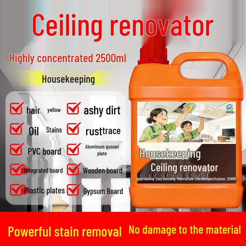Aluminum Kitchen Ceiling Cleaner: Powerful Stain & Oil Remover 2500ml