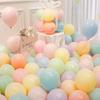 10" Macaron Colored Thickened Round Balloons for Birthdays & Photo Booths