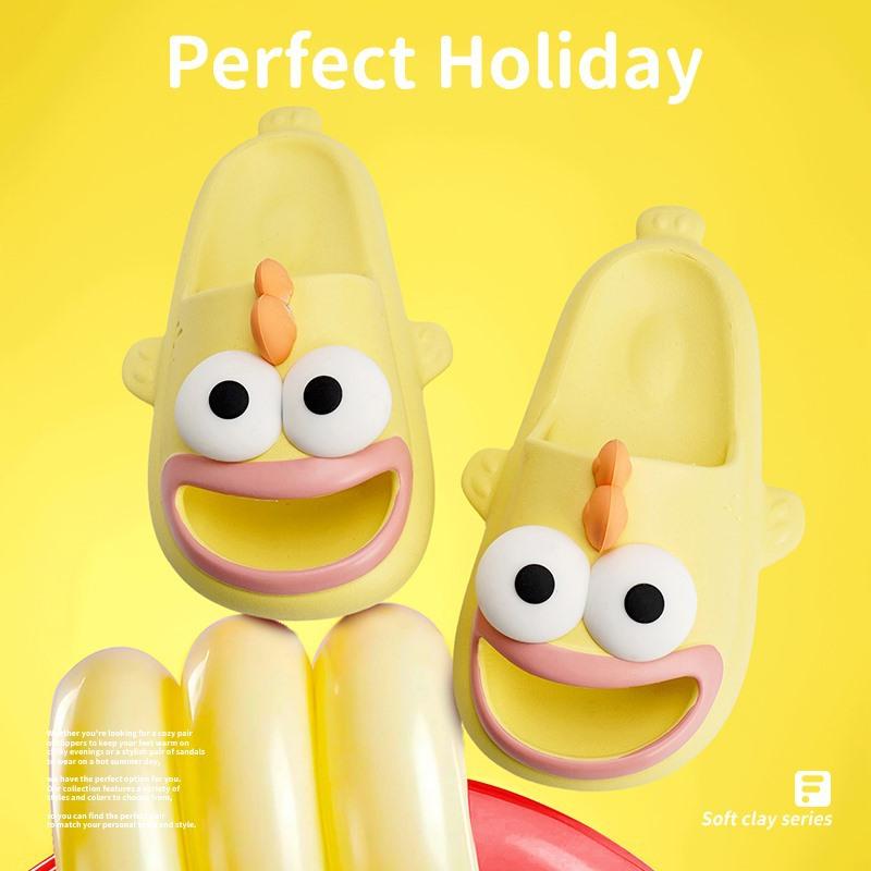 Cute cool slippers women's bathroom home non-slip home indoor summer men