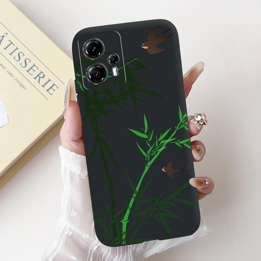 For Motorola Moto G13 G23 Case Lovely Panda Daisy Painted Cover Soft Silicone Phone Case For Moto G23 G 13 MotoG13 MotoG23 Coque