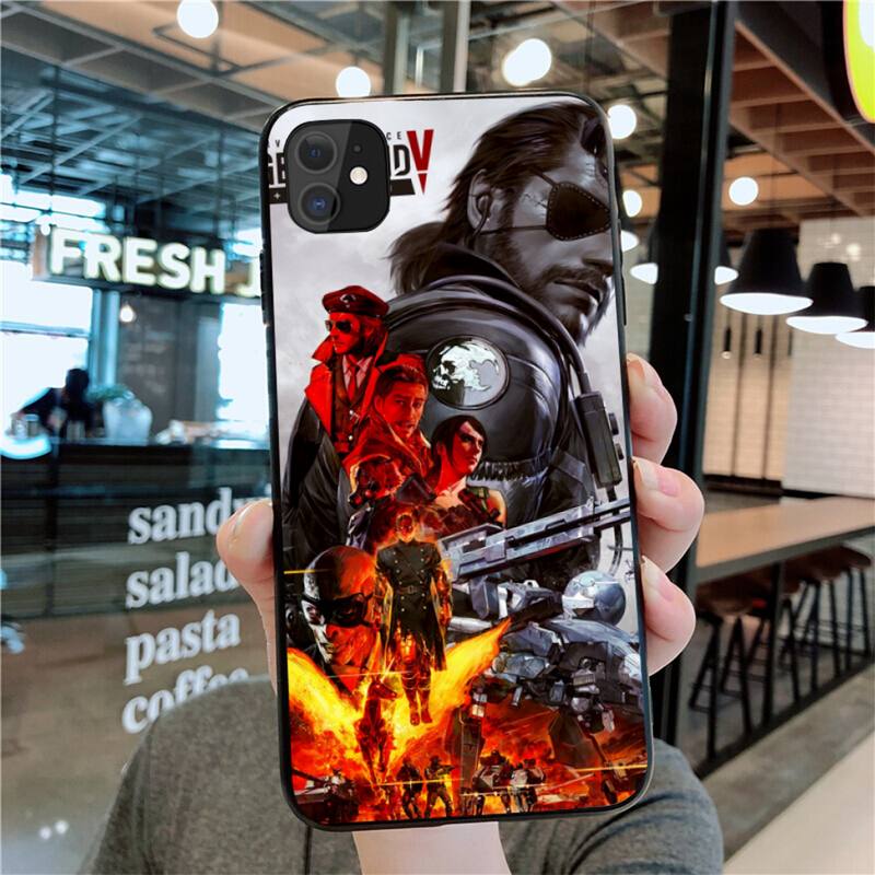 Game Metal Gear Phone Case for Iphone 12 Pro Max Mini 11 Pro XS MAX 8 7 6 6S Plus X 5S SE 2020 XR Case