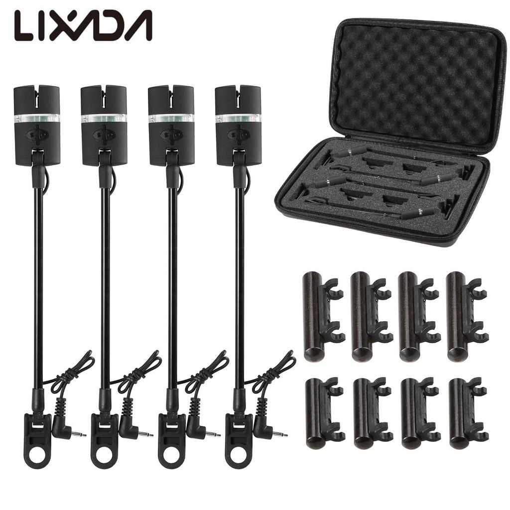 Fishing LED Bite Indicator Set - Digital Alarm With Metal Housing, For Carp & Night Fishing, Portable & Lightweight