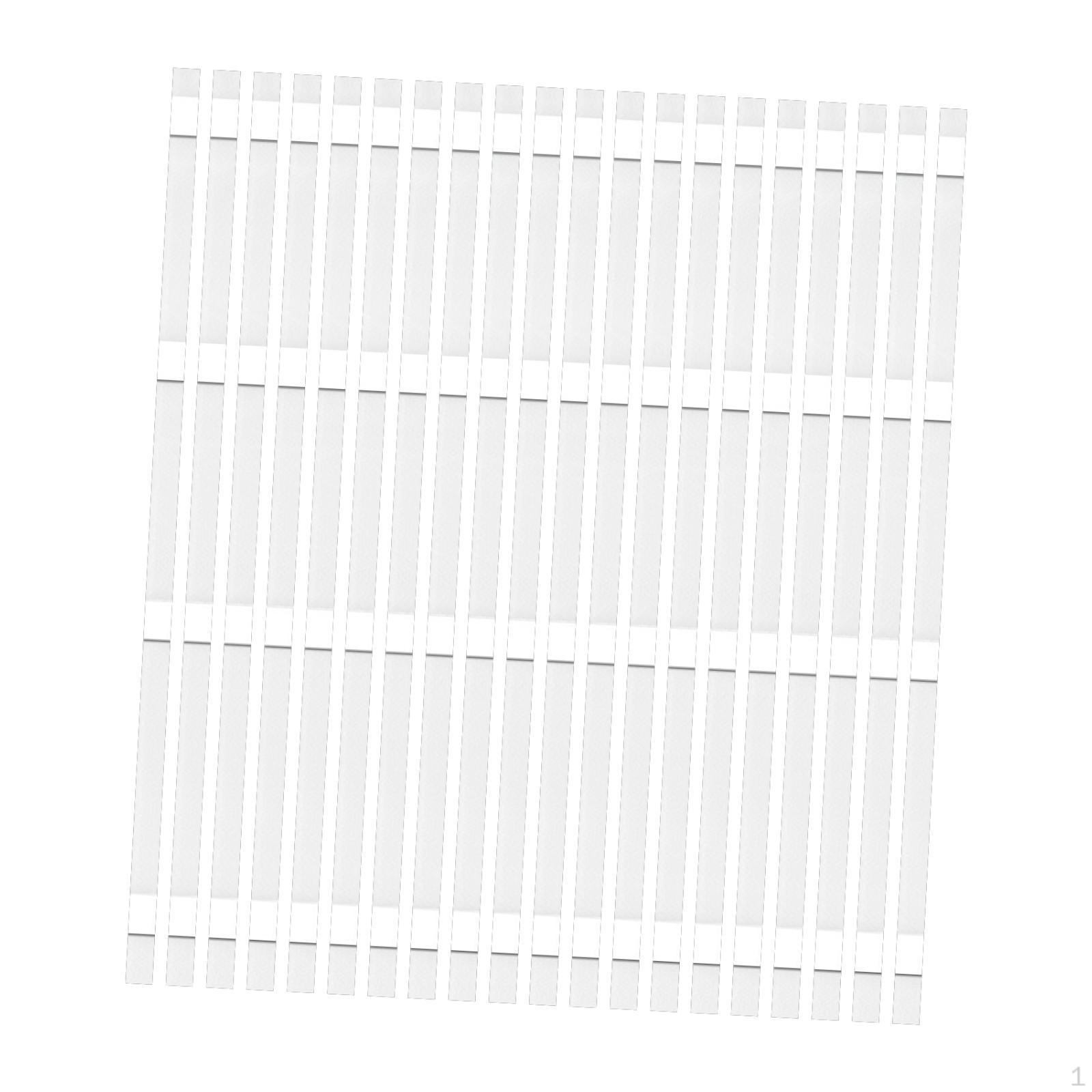 

10 Pieces Melt Glue Strips Binding Machine Supplies Thermal Adhesion Resin Flexible EVA 20Pcs 28.5x0.6cm