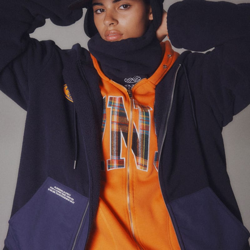 MENASOO Hide Earmuffs Cap_Navy