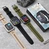 2025 New Smartwatch 2.01 Inch Men's Outdoor Rugged Military BT Call Smart Watch Sports Fitness Tracker Heart Rate Monitor For Android IOS