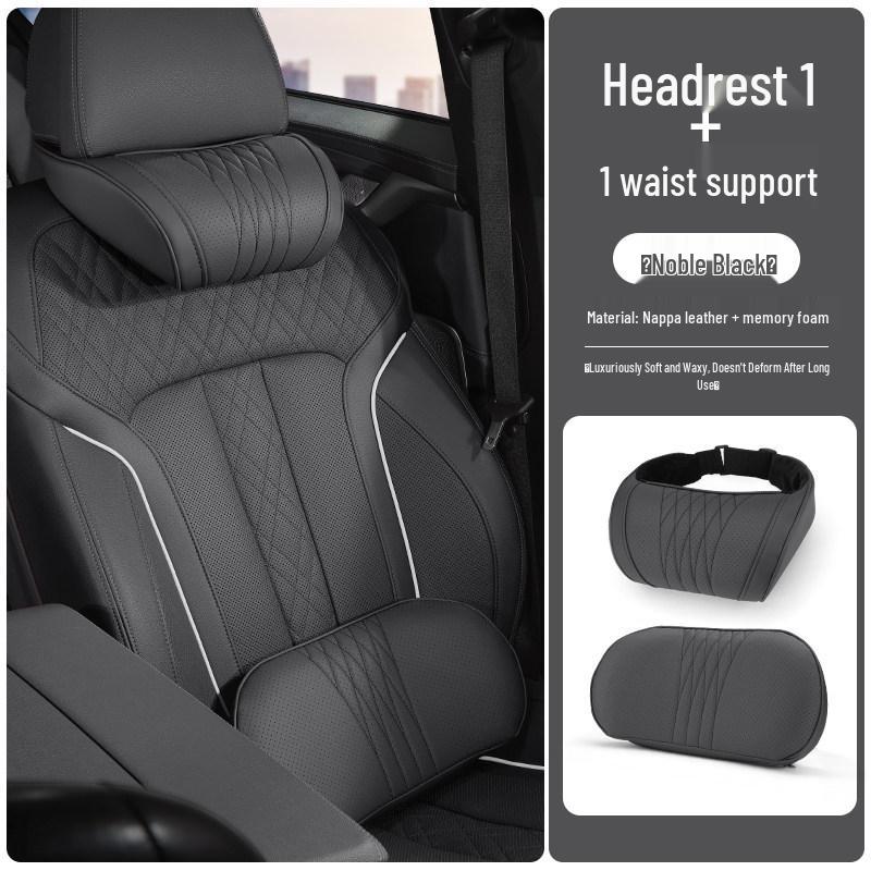 Volvo XC60 Headrest & Lumbar Support Pillow for S90/S60/XC90/V60/V90