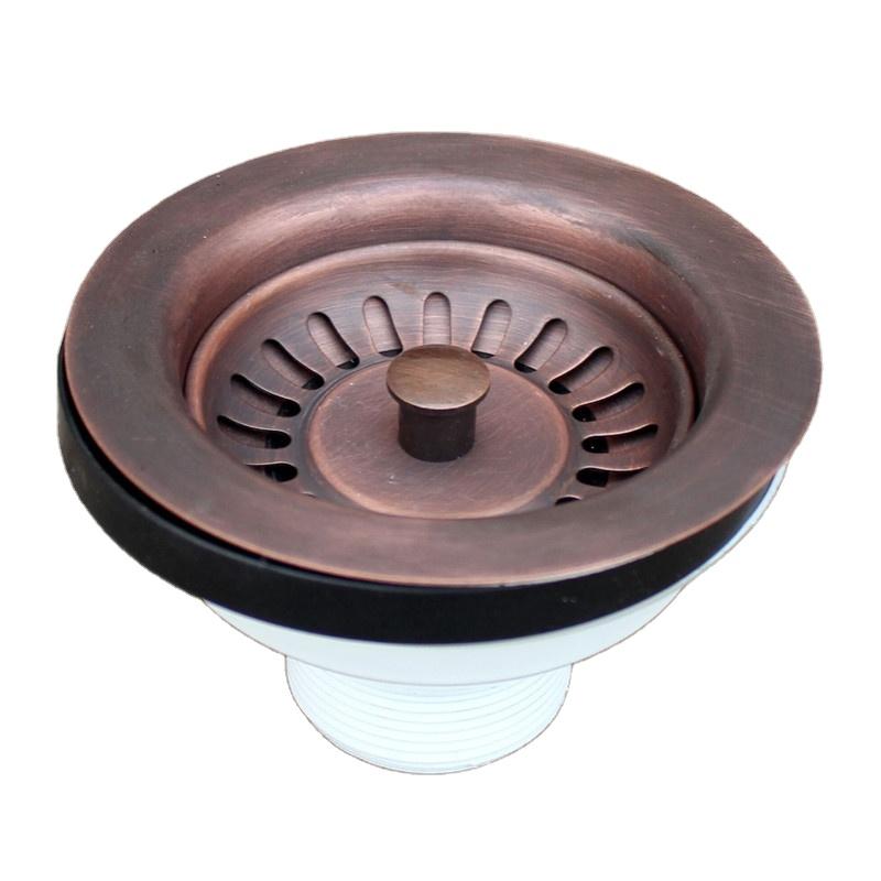 Eco-Friendly Copper Sink Strainer for Kitchen Sink