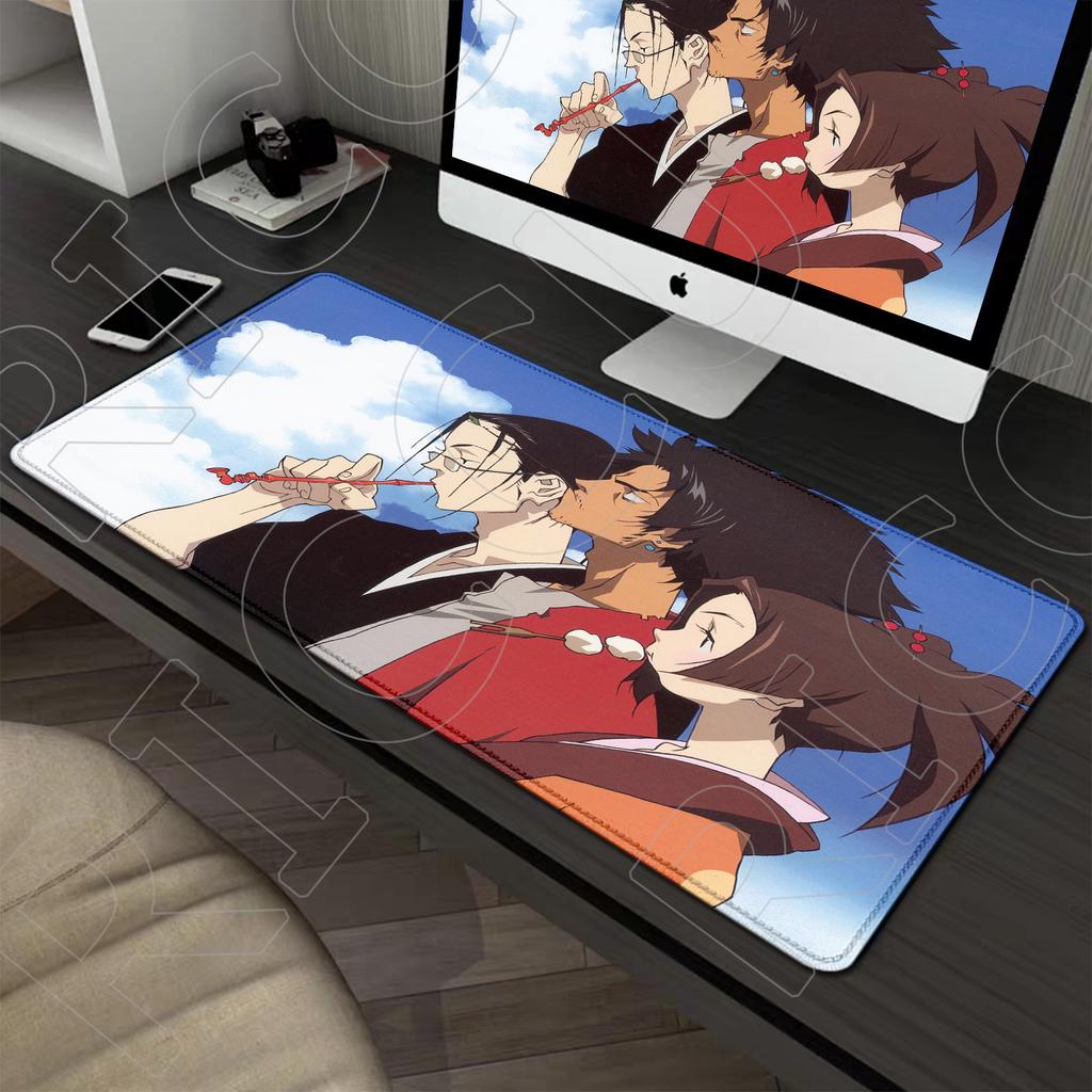 Game Japan Samurai Champloo Mouse Pad Keyboard DeskMat Kawai Rubber Non-Slip Expand Desk Mat XXL 90x40cm PC Accessories MousePad