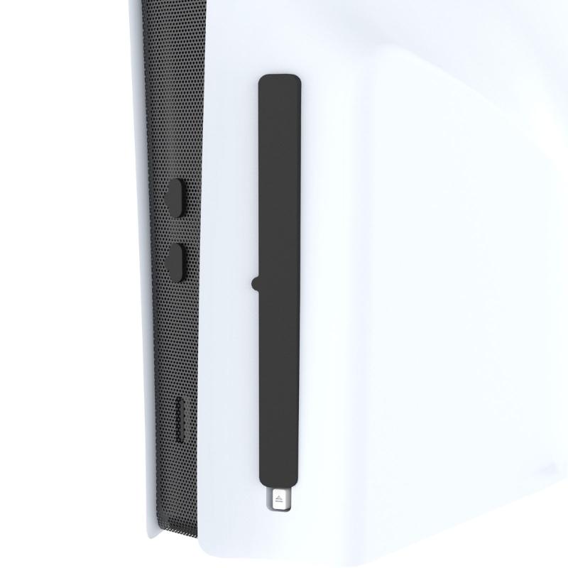 Console Host Middle Strips Dust Cover Flexible Mesh Protections Net with Silicone Dust Plugs for Slim Heatsink Cover