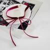 Y2K Bowknot Pendant Choker Jewelry Adjustable Chain Choker Velevet Rope Necklace
