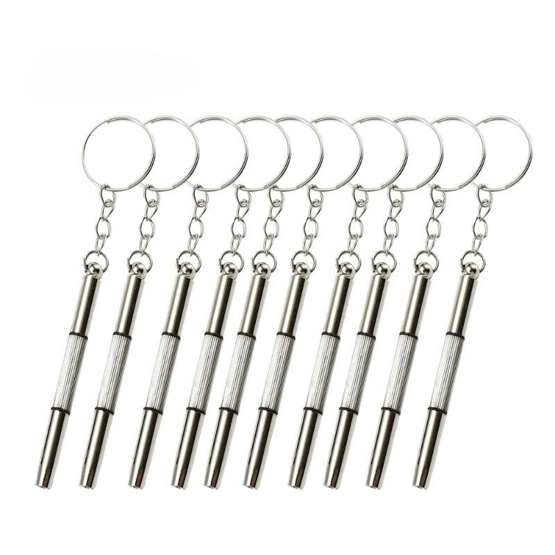 

10/20/30 шт. Мини-отвертки для очков, наборы для ремонта очков 3 в 1, многофункциональный набор отверток для солнцезащитных очков, часов и очков с 10PCS