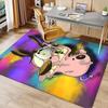 Courage the Cowardly Dog2 Printed Absorbent Washable Carpet, Non-Slip Bathroom Mats, Kitchen Rugs, Yoga Mat,Living Room Entrance, Camping Picnic Rugs
