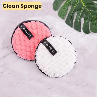 1 Pièce Éponge Démaquillante Visage Polyester Éponge Paresseuse Retirer Poudre Corps Nettoyage Éponge Douce Nettoyage Visage Maquillage Cosmétique Outil Maquillage