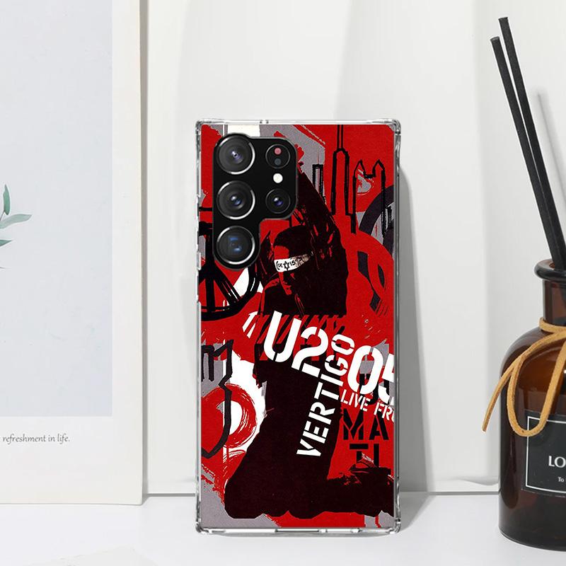 Band U-U2 Rock Phone Case For Samsung Galaxy S26 S25 Edge S24 FE S23 S22 Ultra S21 Plus S20 + Art Fundas Back Cover Galaxy S25 E