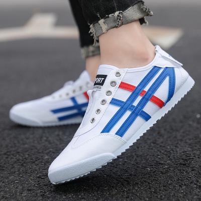 Men's Shoes Spring 2025 New Trendy with Retro Flat Casual Sports Trendy Shoes Internet Celebrity Casual Sports Shoes Men