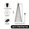 Smart App 400 Leds DIY Christmas Tree Lights APP Control LED String Lights Fairy Garland for Room New Year Tree Decoration Gift