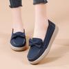 Big bow single shoes women's fashion casual women's shoes